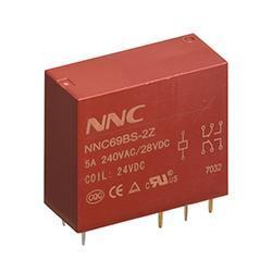 Mini relé electromagnético sellado NNC69B-2Z