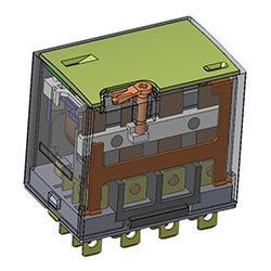 Relé electromagnético NNC68AZL-4Z (relé JQX-13F-4Z)