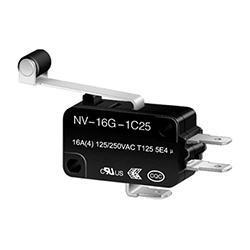 Micro interruptor con palanca de rodillo NV-16G1/21G1