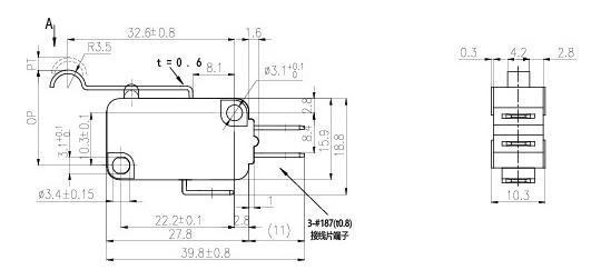 Micro interruptor  NV-16W/21W