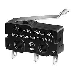 Mini interruptor con palanca arco NL-5W/10W