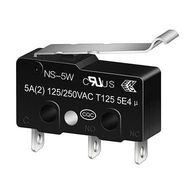 Micro interruptor con palanca arco NS-5W