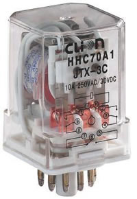 Relé de potencia HHC70A(JQX-10F,JTX)